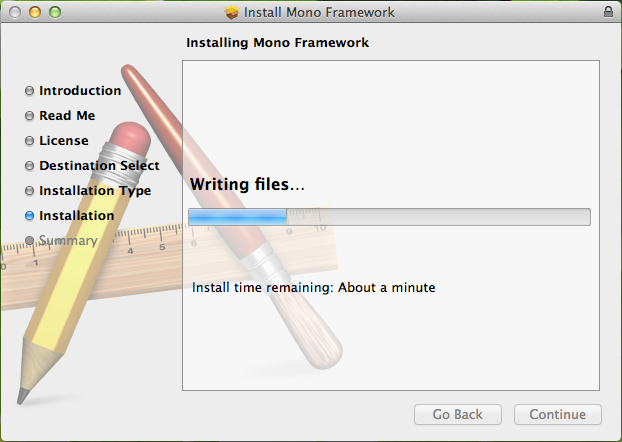 mono framework mac not installing